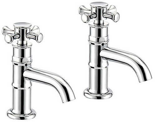 Basin Taps (Pair, Chrome). additional image