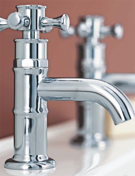 Basin Taps (Pair, Chrome). additional image