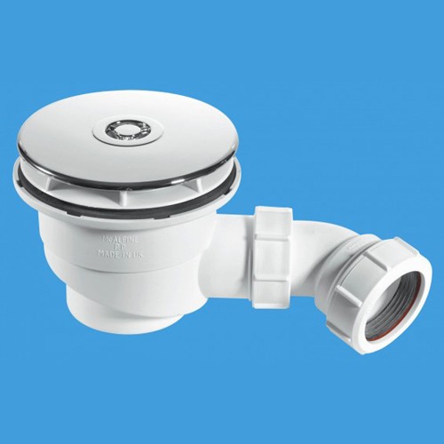 1 1/2" x 50mm Water Seal Shower Trap & Flange additional image