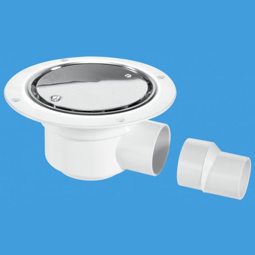 50mm Shower Trap Gully For Sheet Flooring. additional image