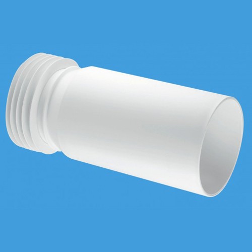 WC 4"/110mm Extension Pipe Adjustable Connector. additional image