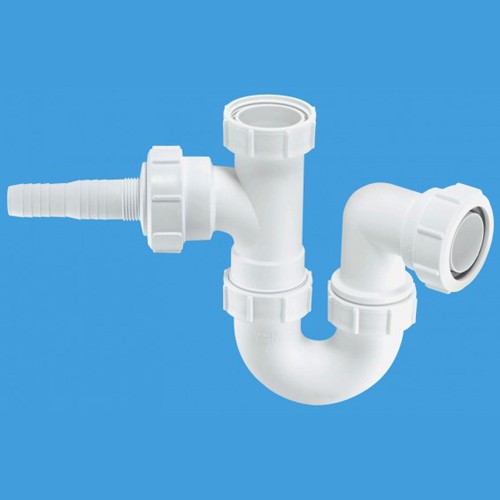 1 1/2" Sink Trap With Horizontal Inlet. additional image