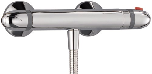 Thermostatic Bar Shower Valve With Shower Kit (Chrome). additional image