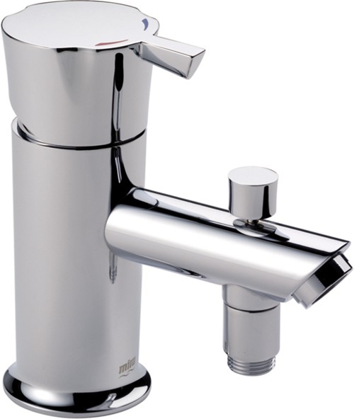 1 Tap Hole Bath Shower Mixer Tap (Chrome). additional image