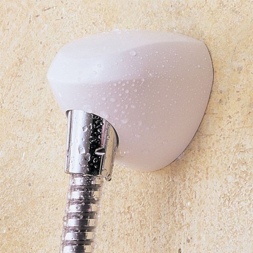 Mira RF5 Shower Hose Connector in White. additional image