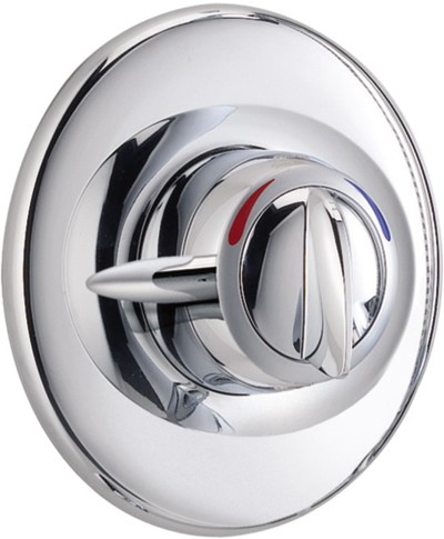 Concealed Manual Shower Valve (Chrome). additional image