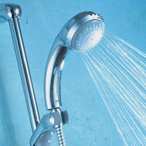 Mira RF1 Adjustable Spray Shower Handset in Chrome. additional image