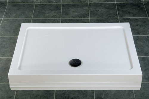 Easy Plumb Low Profile Rectangular Tray. 900x760x40mm. additional image
