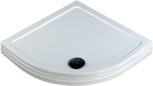 Easy Plumb Low Profile Quad Shower Tray. 800x800x40mm. additional image