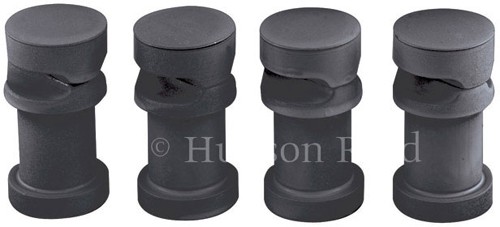 4 x Horizontal Radiator Brackets (Anthracite). additional image