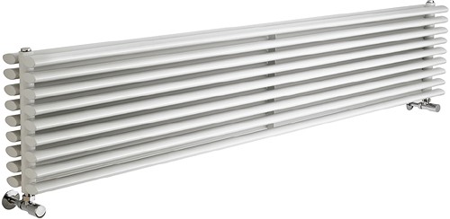 Cypress  5036 BTU Radiator (White). 1800x315mm. additional image