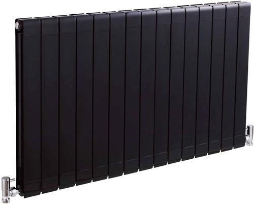 Myrtle Horizontal Radiator (Black). 984x600mm. 5728 BTU. additional image