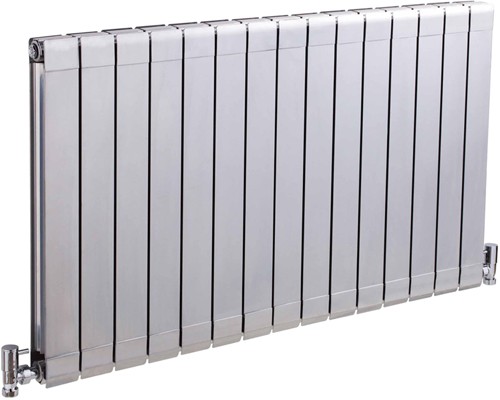 Myrtle Horizontal Radiator (Silver). 984x600mm. 5728 BTU. additional image