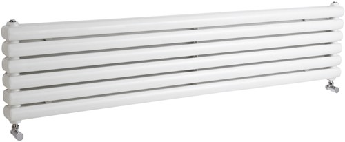 Peony Double Radiator. 5705 BTU (White). 1500mm Wide. additional image