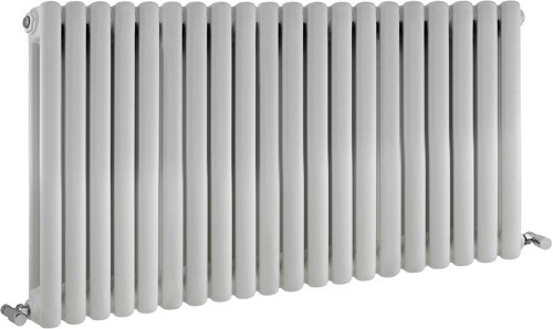 Peony Double Radiator. 7108 BTU (White). 1223x635mm. additional image