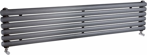 Salvia Double Radiator. 6702 BTU (Anthracite). 1800x383mm. additional image