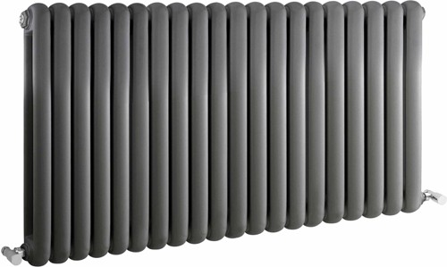 Salvia Double Radiator. 7108 BTU (Anthracite). 1223x635mm. additional image