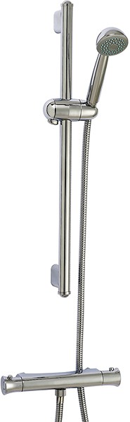 Thermostatic Bar Shower Valve With Slide Rail Kit. additional image