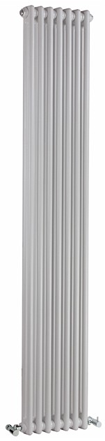 Regency 2 Column Radiator (White). 335x1800mm. 4471 BTU. additional image