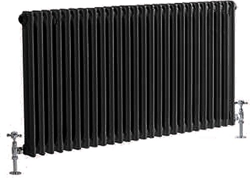 Regency 2 Column Radiator (Black). 1055x600mm. 4897 BTU. additional image