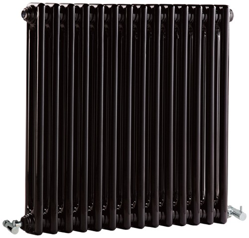 Regency 2 Column Radiator (Black). 650x600mm. 2981 BTU. additional image