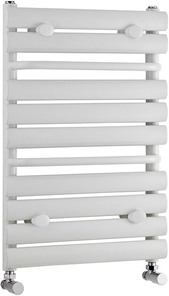 Radiator With Built In Towel Rails (White). 445x650mm. additional image