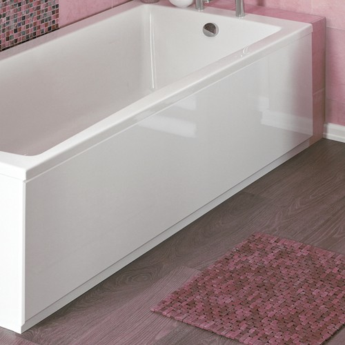 1700mm Side Bath Panel (White, Acrylic). additional image