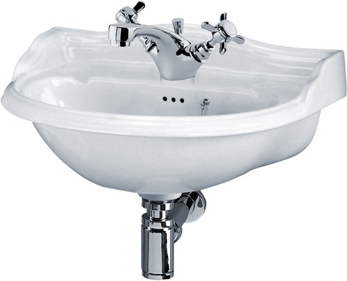 Ryther Cloakroom Basin (1 Tap Hole). additional image