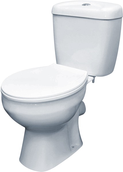 Melbourne Toilet With Push Flush Cistern & Soft. additional image