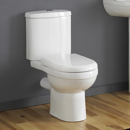 Ivo Toilet With Push Flush Cistern & Soft Close Seat. additional image