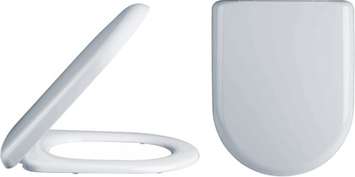 Luxury D-Shape Soft Close Toilet Seat. additional image