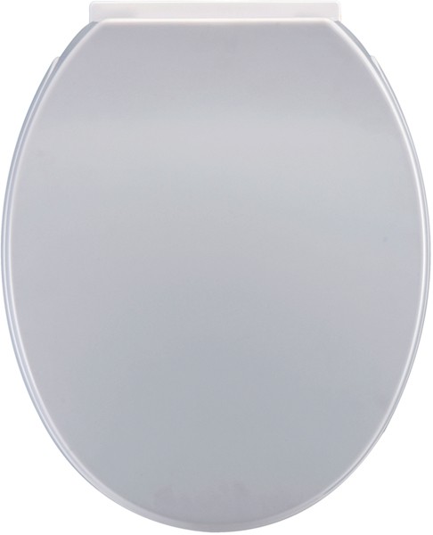 Soft Close Toilet Seat (White). additional image