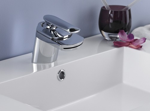 Waterfall Basin Mixer Tap (Chrome). additional image