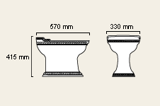 Ravel Bidet with 1 Tap Hole. additional image