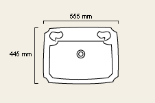 1 Tap Hole Vanity Basin. additional image