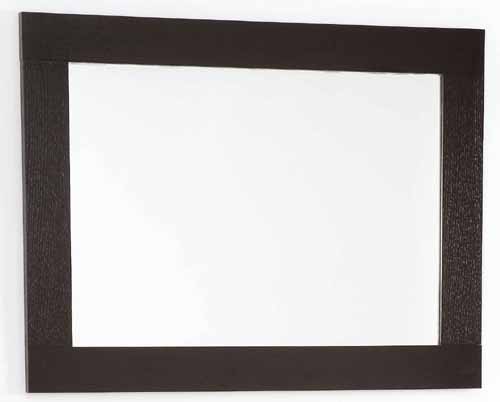 Wenge bathroom mirror. Size 800x600mm. additional image