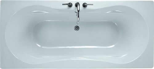 White double ended bath. 1800 x 800mm. Legs included. additional image