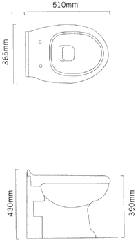 3 Piece Bathroom Suite. additional image