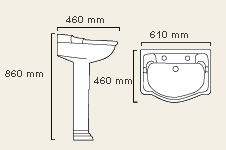 Classique 4 Piece Bathroom Suite additional image