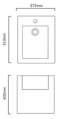 4 Piece Back To Wall Bathroom Suite. additional image