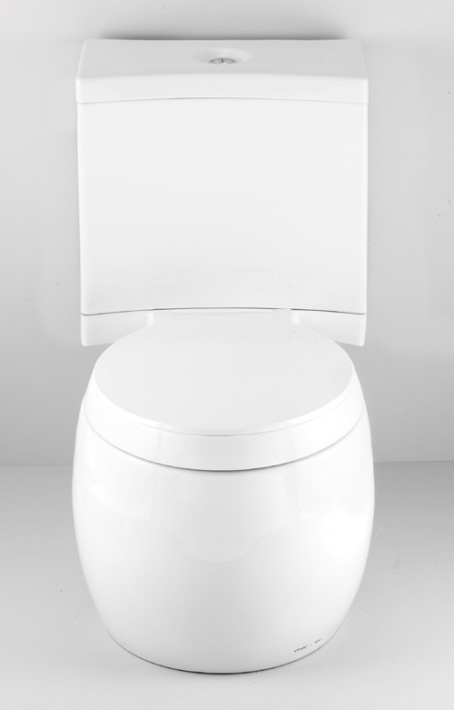 WC Toilet with pan, push flush cistern & fittings and seat. additional image