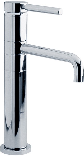 Single lever high rise mixer, swivel spout (chrome) additional image