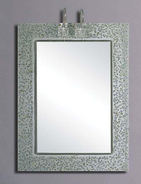 Moray illuminated bathroom mirror.  Size 600x800mm. additional image