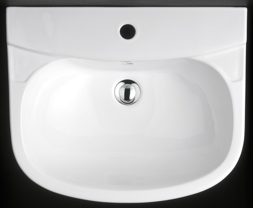 1 Tap Hole Basin & Pedestal. 550mm. additional image