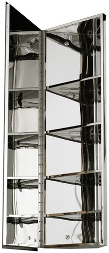 Corner Mirror Bathroom Cabinet. 380x1200x200mm. additional image