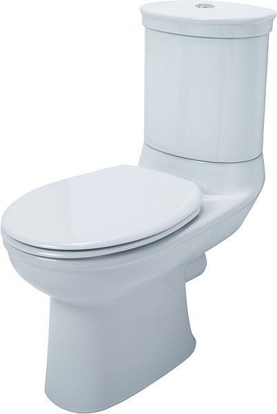 Contemporary Toilet With Push Flush Cistern. additional image