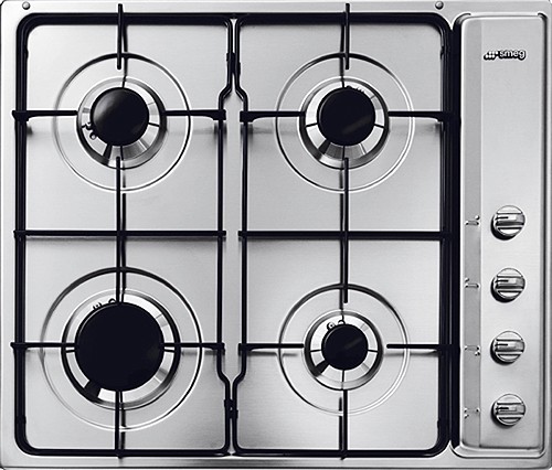 Cucina Stainless Steel 4 Burner Gas Hob. 600mm. additional image