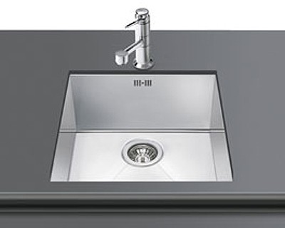 1.0 Bowl Stainless Steel Undermount Kitchen Sink. 400x400mm. additional image