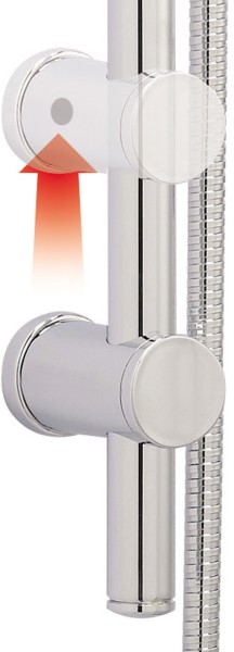 Adjustable Slide Rail Kit With Multi Function Shower Handset. additional image