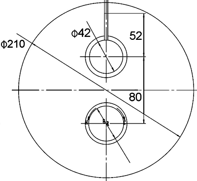 Twin concealed thermostatic shower valve additional image